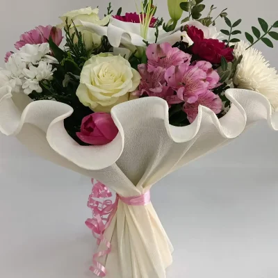 ramo de flores olivia foto frontal lejana