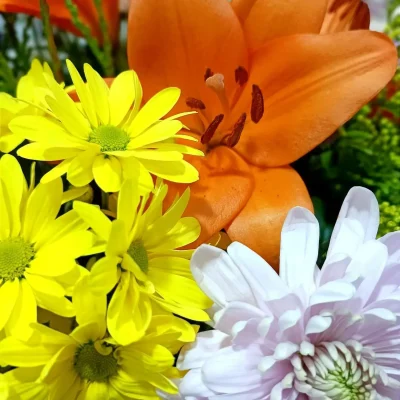 ramo de flores velima foto detalle